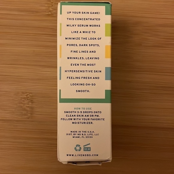 Brand New No B.S. Rejuvenating Niacinamide Elixir Hyaluronic Acid Serum Sealed - Picture 12 of 13